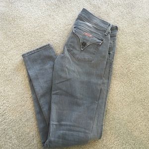 Hudson grey skinny jeans